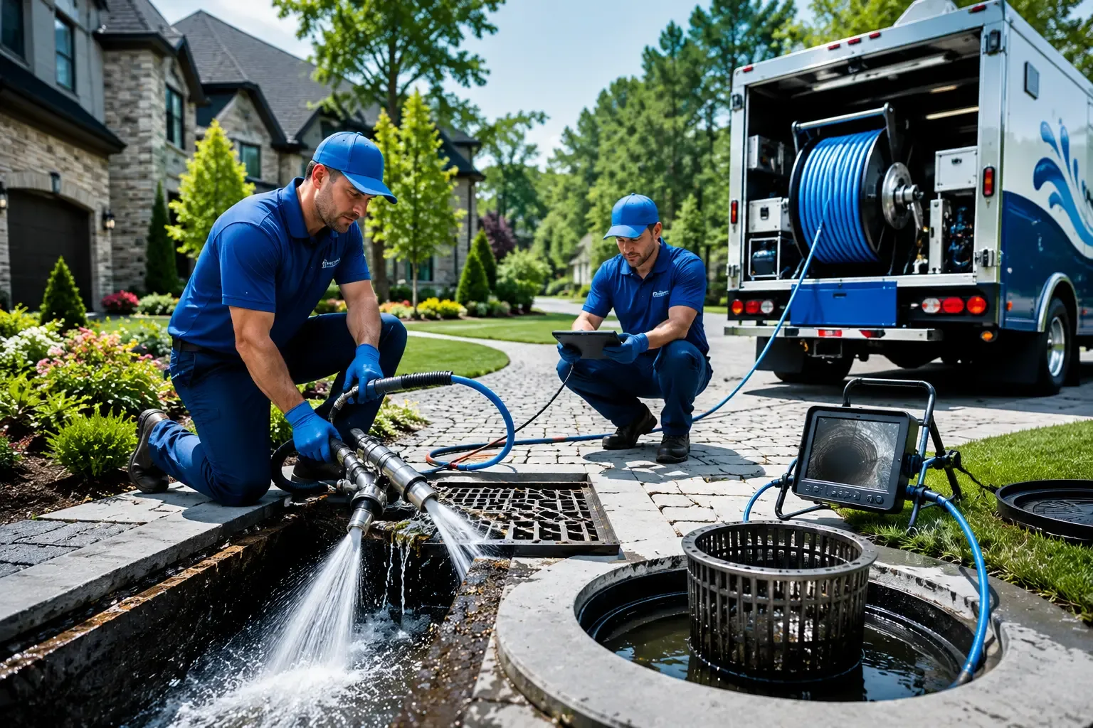 Local outdoor drain cleaning professionals in Bloomer, WI