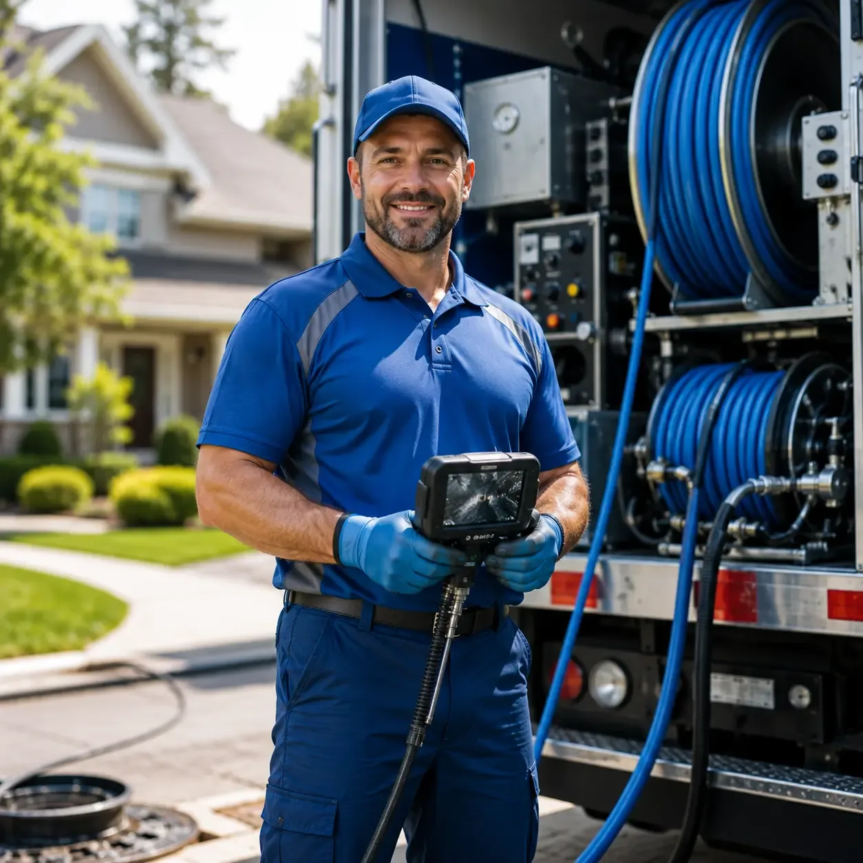 Local outdoor drain cleaning specialists in Bloomer, WI